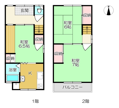中書島駅 徒歩6分 構造:木造