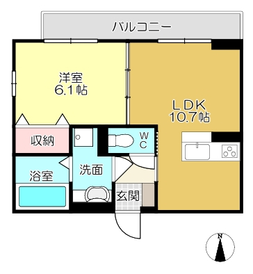 伏見駅 徒歩12分 構造:軽量鉄骨造